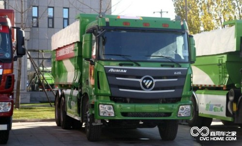 福田戴姆勒智能渣土車成運輸趨勢